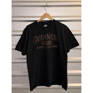 Guinness Beer 1759 Made in Ireland Black Tee Large